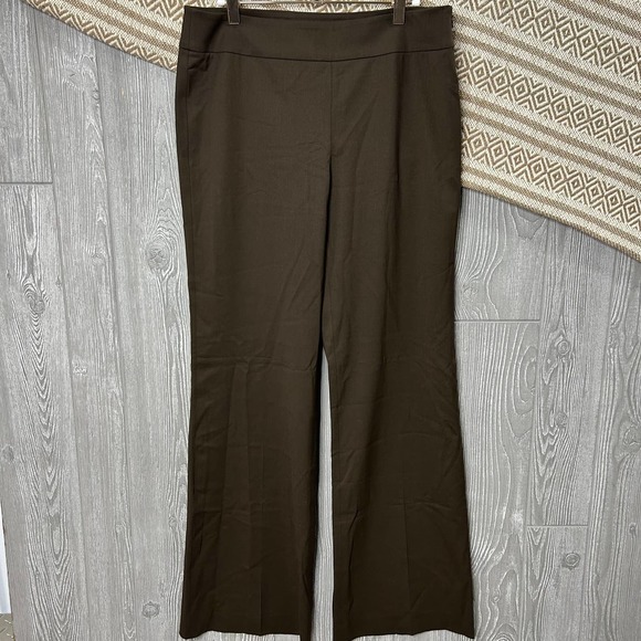 Lafayette 148 New York Wool Blend Stretch Ankle Waverly Trouser Pants Size 8 - Picture 8 of 12